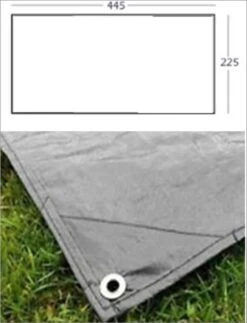 Sunncamp Silhouette 400 SPS Footprint Tent Groundsheet FC1034