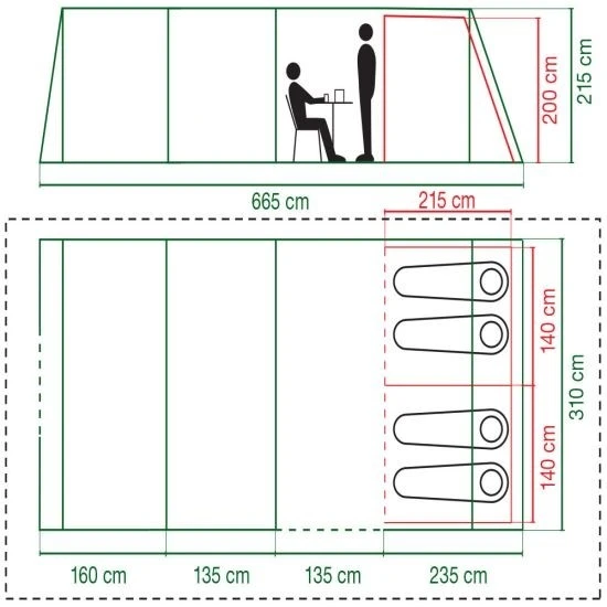 Coleman Valdes Deluxe 4xl Air Open Fronted Blackout Tent Package With Carpet And Groundsheet 2000037563 1 Coleman Valdes Deluxe 4xl Air Open Fronted Blackout Tent Package With Carpet And Groundsheet 2000037563