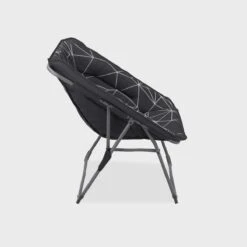 Portal Outdoor House Bilboa Luxury Folding Moon Style Chair Grey PT-CH-BILBAO-NIGHT -Campingandleisure Shop 4.bilbaogrey2 2