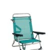 Alco Beach 5 Position Chair Aluminium Textilene With Handle Folding Rear Leg Multiposition.607ALF-0030