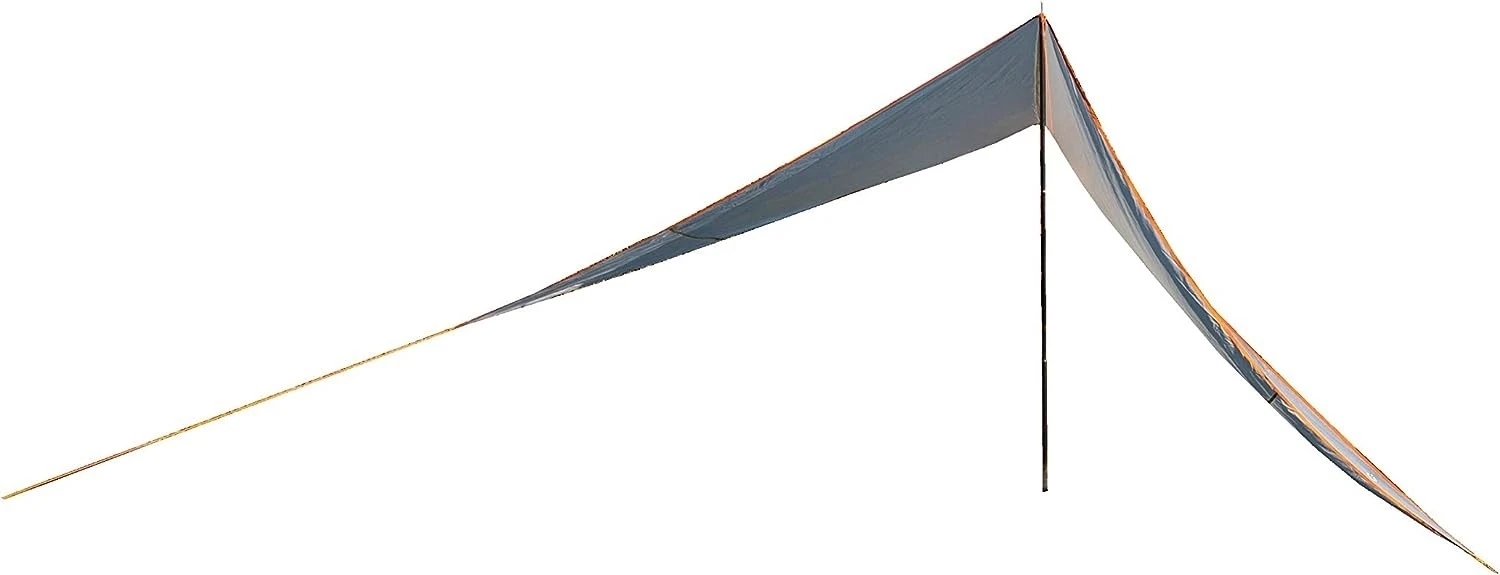 Portal Outdoor Orange/Silver Mesa Tarp Awning 3.5mx3.5m PT-TN-MESA-OR 2 Portal Outdoor Orange/Silver Mesa Tarp Awning 3.5mx3.5m PT-TN-MESA-OR - Image 2