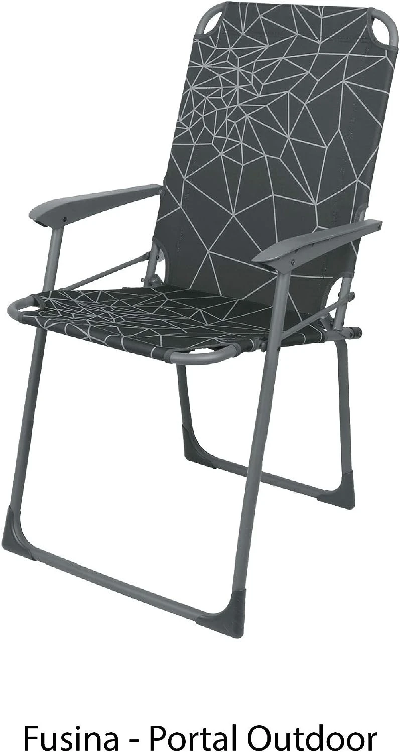 Portal Outdoor Fusina Collapsable Grey Std Back Chair PT-CH-FUSINA-ACT-GREY 2 Portal Outdoor Fusina Collapsable Grey Std Back Chair PT-CH-FUSINA-ACT-GREY - Image 2