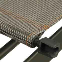 Portal Outdoor Ken Reclining Chair Grey With A Blue Headrest And Stitching Complete With Anna Footrest -Campingandleisure Shop 918obruxwml. ac sl1500 1 1