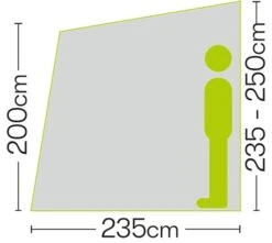 Quest Falcon 260 Poled Porch Awning A3501GY 12 Quest Falcon 260 Poled Porch Awning A3501GY -Campingandleisure Shop a3501 6 midsize 1