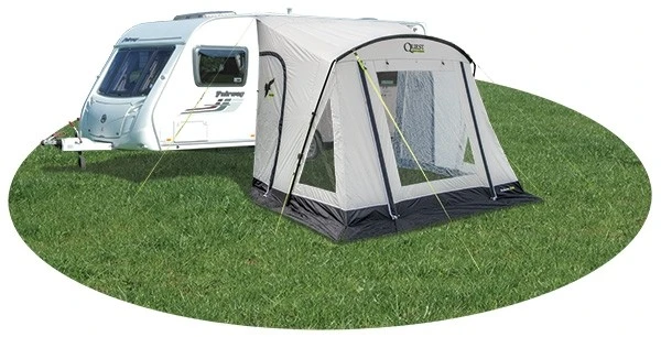 Quest Falcon 260 Poled Porch Awning A3501GY 1 Quest Falcon 260 Poled Porch Awning A3501GY
