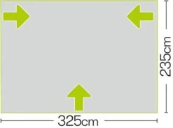 Quest Falcon Inflatable Air 325 Porch Awning A3502A -Campingandleisure Shop a3502a 7 midsize