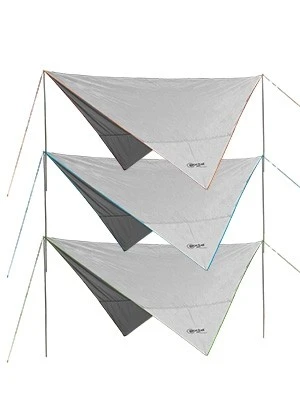Portal Outdoor Orange/Silver Mesa Tarp Awning 3.5mx3.5m PT-TN-MESA-OR 1 Portal Outdoor Orange/Silver Mesa Tarp Awning 3.5mx3.5m PT-TN-MESA-OR