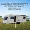 Clearance Caravan Dometic Solar Sun Canopy 500cm Wide 9120001192