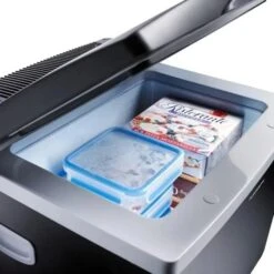 DOMETIC COOLFUN CK 40D HYBRID Black 12/230v Portable Cooler/Freezer 9600026455 -Campingandleisure Shop dometic coolfun ck 40d hybrid interior