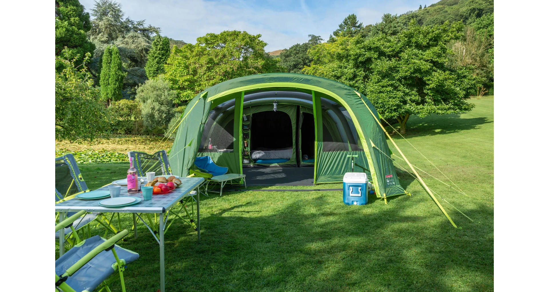 Coleman Valdes Deluxe 6XL BlackOut Air Tent 2000035192 3 Coleman Valdes Deluxe 6XL BlackOut Air Tent 2000035192 - Image 3