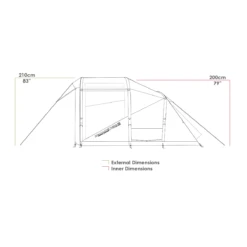 Zempire Evo TS 4 Person Inflatable Tent 2023 ZE-0207004-003 -Campingandleisure Shop evo ts 0207004 002 web simplified profiles ss22 1 1