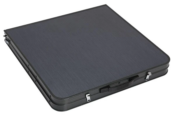 Quest Superlite Stow Folding Table Black 155102b F0112B 1 Quest Superlite Stow Folding Table Black 155102b F0112B