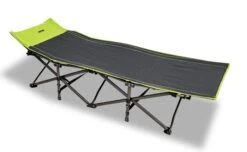 Quest Autograph Norfolk High Camp Bed In Black And Green F3036GR
