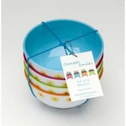 Flamefield Camper Smiles Bowls Set Of 4