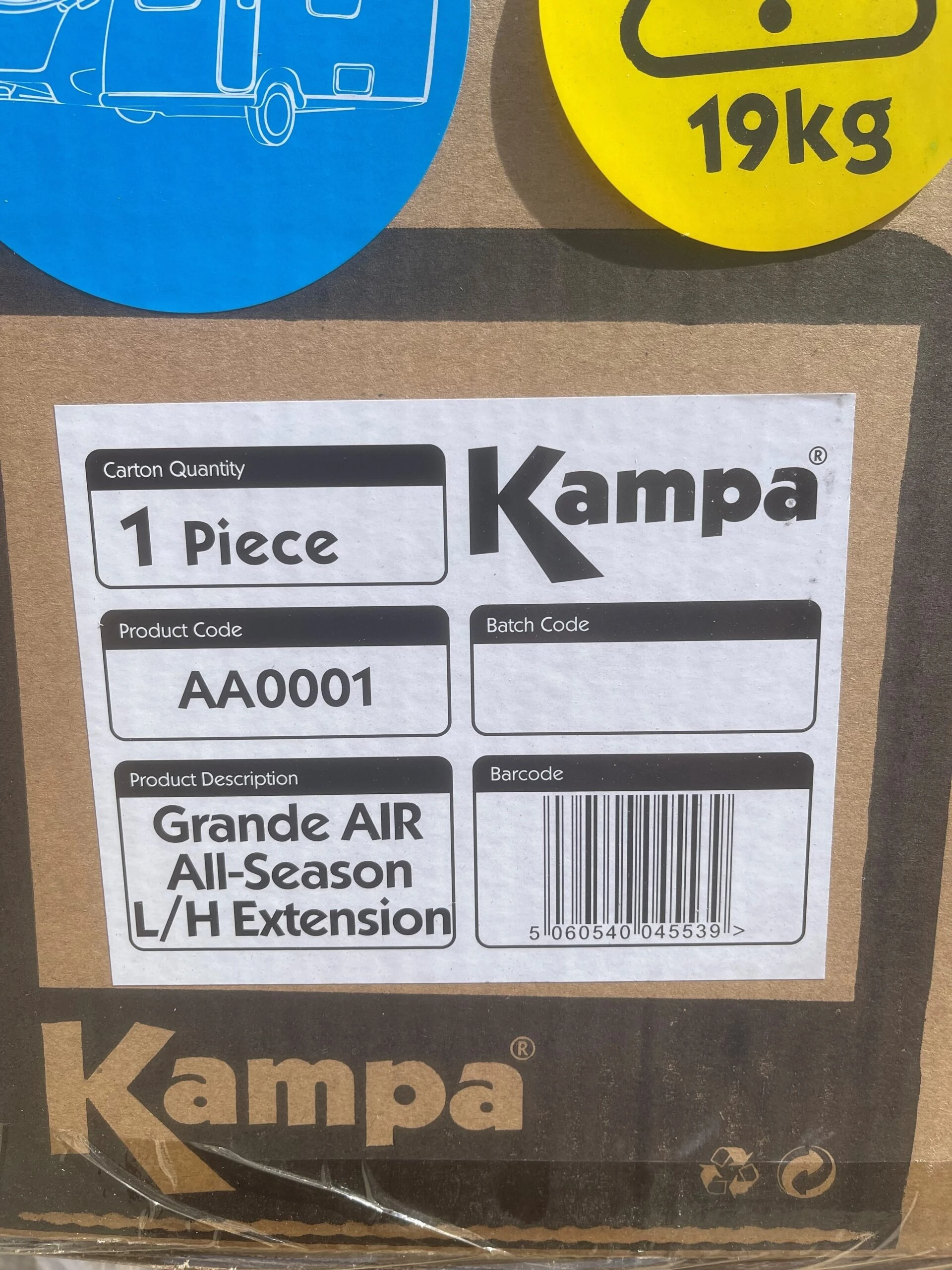Clearance Kampa Dometic Grande Air All Season L/H Extension AA0001/9120001141 WILL FIT 2020 MODELS ONLY 2 Clearance Kampa Dometic Grande Air All Season L/H Extension AA0001/9120001141 WILL FIT 2020 MODELS ONLY - Image 2