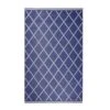 Leisurewize Piazza Outdoor Rug (Navy/Cream) - 150cm X 250cm Large GW371