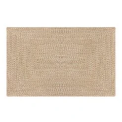Gardenwize Faux Jute Outdoor Rug - Plain - 80cm X 150cm GW452