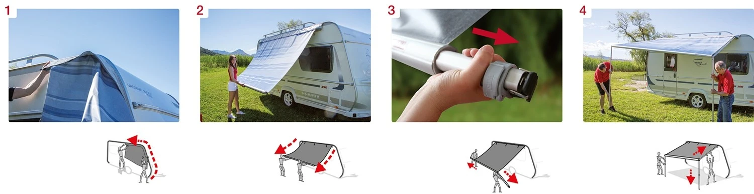 Fiamma Caravanstore XL Lightweight Awning Royal Grey Sizes 280,310,360,410,440,500,550 (Grey Outer Bag) 5 Fiamma Caravanstore XL Lightweight Awning Royal Grey Sizes 280,310,360,410,440,500,550 (Grey Outer Bag) - Image 5