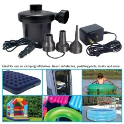 Streetwize Electric Air Pump 240/12 Volt SWAP -Campingandleisure Shop image 5 1