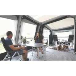 Isabella AIR Cirrus North 400 Inflatable ALL-Season Awning 2023 -Campingandleisure Shop isabellacirrusairinterior compressor 1