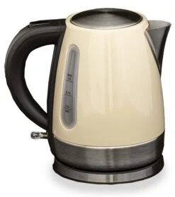 Quest Rocket Low Wattage Cream Stainless Steel Kettle (1L) K0034CR