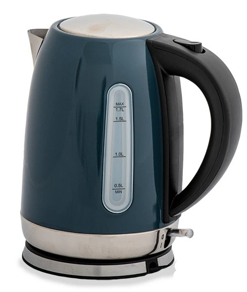 Quest Rocket Low Wattage Slate Grey Stainless Steel Kettle (1.7L) K0035SL 1 Quest Rocket Low Wattage Slate Grey Stainless Steel Kettle (1.7L) K0035SL