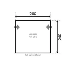 Dometic Leggera AIR 260 S 9120001134 -Campingandleisure Shop kampadometicleggera air260fp compressor 1 2