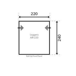 Dometic Leggera AIR 220 S 9120001133 2023 -Campingandleisure Shop kampadometicleggeraair220 2020fp compressor