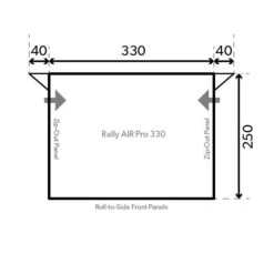 Dometic Rally Pro 330 9120000034 2023 -Campingandleisure Shop kampadometicrallyairpro330 2020fp compressor