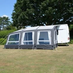 Dometic CLUB AIR All-Season Extension Left Hand S 9120001143 2022 -Campingandleisure Shop kampagrandeallseasonextensionleftoutside compressor 1 2 1