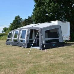 Dometic CLUB/ACE AIR All-Season Extension Right Hand S 9120001144 2022 -Campingandleisure Shop kampagrandeallseasonextensionsboth compressor 1 2 1