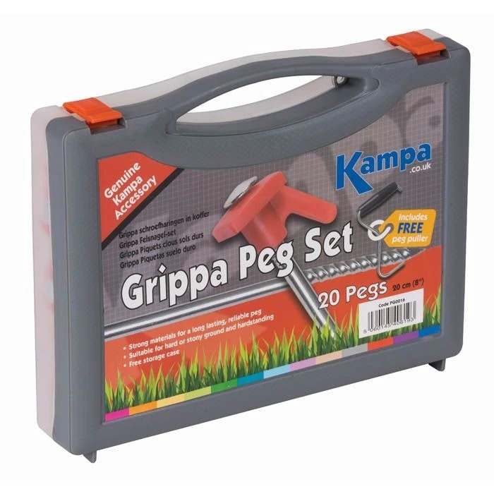 Kampa Grippa Peg Set (20) 9120001292 1 Kampa Grippa Peg Set (20) 9120001292