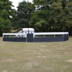 Kampa Dometic Pro Windbreak 3 WB0001 9120000356 -Campingandleisure Shop kampaprowindbreak3wb0001joiningwith5 compressor 1