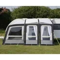 Clearance Price Kampa Rally AIR Pro Plus 260 Left Hand CE7180 2019 -Campingandleisure Shop kamparallyairpro260plusfront2018 compressor 1 1 1