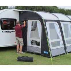 Dometic (Kampa) Rally Pro 390 AW0008 9120000033 -Campingandleisure Shop kamparallypro390sidepanel compressor 1