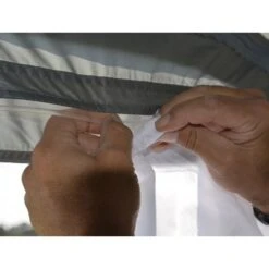 Kampa Revo-Zip Roll Out Awning 2019 -Campingandleisure Shop kamparevo zipcurtains compressor 1