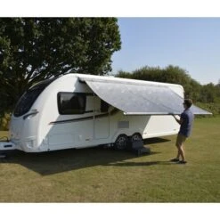 Kampa Revo-Zip Roll Out Awning 2019 -Campingandleisure Shop kamparevo zippullout compressor 1