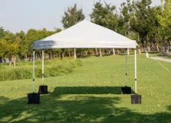 Olsen & Smith Garden Gazebo 3m X 3m Outdoor Garden Shelter Rustproof PVC Coated Carry Bag & Leg Weight Bags Grey -Campingandleisure Shop olsen smith pop up garden gazebo 3m x 3m showerproof uv 50 outdoor garden shelter rustproof pvc coated carry bag leg weight bags grey 879006 1024x1024