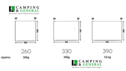 Telta Pure 390 Inflatable Caravan/Motorhome Awning AW0003 -Campingandleisure Shop pure 4