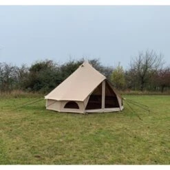 Quest Elite Bell Tent Signature 6 Metre A5014 -Campingandleisure Shop questelitesignature4mbellout compressor 1 2 1