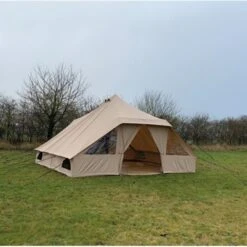 Quest Elite Bell Tent Signature Touareg A5003 -Campingandleisure Shop questelitesignaturetouaregbellmainleft compressor 1