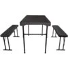 Quest Jet Stream Grassmoor Table & Bench Set F0104