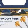 Royal Heavy Duty Peg Set L245
