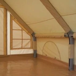 Royal Leisure Luxury Inflatable Air Safari Tent XL W501 7 Royal Leisure Luxury Inflatable Air Safari Tent XL W501 -Campingandleisure Shop royal safari tent interior 2