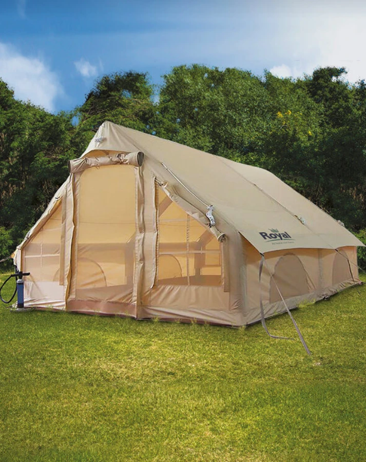 Royal Leisure Luxury Inflatable Air Safari Tent XL W501 1 Royal Leisure Luxury Inflatable Air Safari Tent XL W501