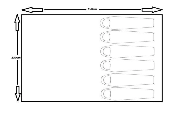 Royal Leisure Luxury Inflatable Air Safari Tent XL W501 3 Royal Leisure Luxury Inflatable Air Safari Tent XL W501 - Image 3