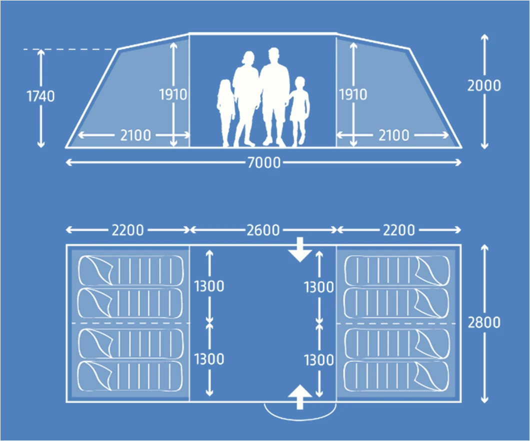 Kampa Watergate 8 9120001258 1 Kampa Watergate 8 9120001258