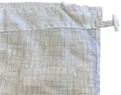 Kampa / Dometic Spare Set Of Curtains In Linear Design For Rally Air Pro 260 Plus Right Hand CE7181