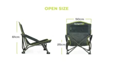 Zempire Foldable Low Front Row Chair 61 X 50cm - Max Load 110kg -Campingandleisure Shop s l1600 8 1