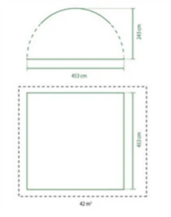 Coleman Event Dome XL UVGuard Sun Shelter Garden Camping Gazebo INC WALLS 2000025128 -Campingandleisure Shop s l500 1 33